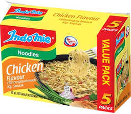 Zupa makaronowa instant o smaku kurczaka 5 x