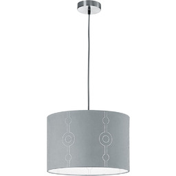 Trio Leuchten Wahadło GRANNUS nikiel matowy, welurowy parasol