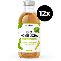 GymBeam BIO Kombucha 12 x 330 ml mięta