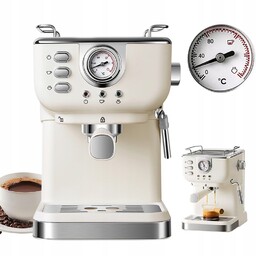 Profesjonalny Ekspres Kolbowy 20BAR 1050W 1.5L Do Espresso