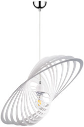 Lampa wisząca Planet 1xE27 maks. 60W chromowany metal/biały