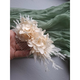 Pakamera Grzebyk do włosów z hortensji