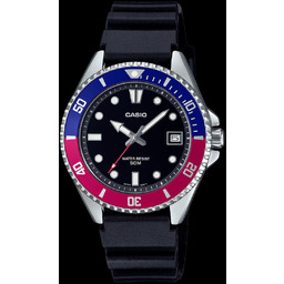 Zegarek CASIO MDV-10-1A2VDF. Kwarcowy, Kolor czarny. Mężczyzna.