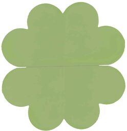 mata do zabawy Koniczynka jasnozielony