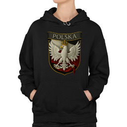 Polska - Orzeł Biały v2 - damska bluza