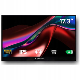 Monitor przenośny Verbatim dotykowy 15.6" Ultra Hd 4K