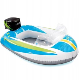 Koło dmuchane dla dzieci ponton łódeczka motorówka 109
