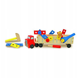 Drewniana ciężarówka z narzędziami Melissa&Doug