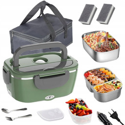 Lunchbox Elektryczny Podgrzewany Na Żywność Szybkie Nagrzewanie 1.5L