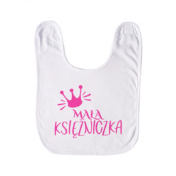 Mała księżniczka - śliniak dziecięcy na prezent