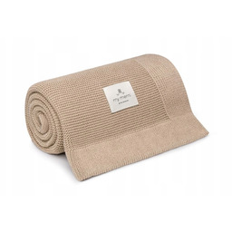 My Memi Bambusowy kocyk beige 80x100 classic