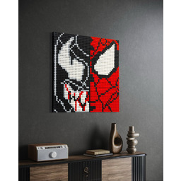 Spiderman Klocki Obraz