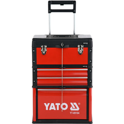 Yato WÓZEK NARZĘDZIOWY 3CZĘŚCIOWY Z NARZĘDZIAMI YT-09104