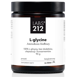 LABS212 L-glycine - L-glicyna w proszku (90 g)