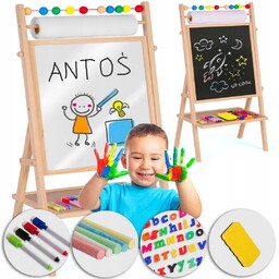 Magnetyczna Kredowa Tablica Obrotowa Ricokids