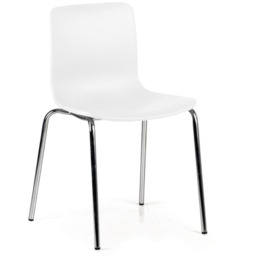 Krzesło konferencyjne DAVE, białe