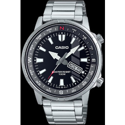 Zegarek CASIO MTD130D1A2VDF. Kwarcowy, Kolor czarny. Mężczyzna.