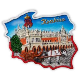 Magnes kontur Kraków Sukiennice
