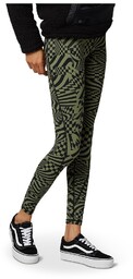 leginsy FOX - Ts57 Detour Legging Black/Green (151)