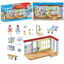 Playmobil Action Heroes Oddział położniczy 71616 Szpital Klinika