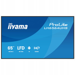 Monitor 65" iiyama ProLite LH6564UHS-B1AG Digital Signage 4K