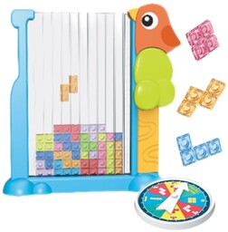 DLA DZIECI GRA EDUKACYJNA TETRIS KOLOROWE KLOCKI