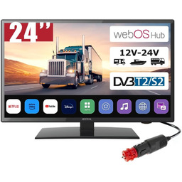 Telewizor samochodowy 24'' cali SMART TV WebOS 12V