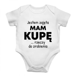 Jestem zajęta, mam kupę rzeczy do zrobienia -