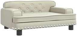 Edinos Nowoczesna kremowa sofa dziecięca C3-E91