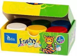 Farby plakatowe 20ml 6 kolorów KF001-A - Tetis