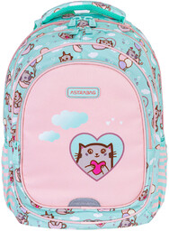 Plecak szkolny dla dziewczynki ASTRABAG Kitty''s World, AB300