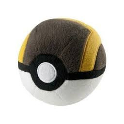 Pokemon Maskotka PLUSZOWY POKE BALL Czarny ULTRA BALL