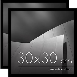 Americanflat czarne ramki na zdjęcia 30 x 30