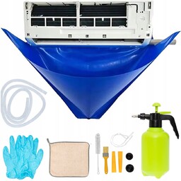 Zestaw do czyszczenia klimatyzacji 8 el.  pokrowiec