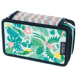 Herlitz, Piórnik potrójny z wyposażeniem Sweet Jungle, 31
