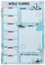Planner tygodniowy Stitch STLI0793 - UNDERCOVER