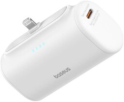 Baseus Compact IP 5000mAh 20W biały
