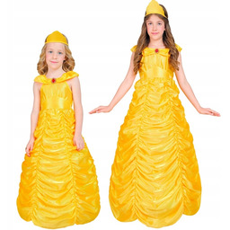 Strój Królewny Księżniczki Bella Piękna 158