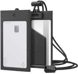 Spigen Uchwyt na karty ze smyczką na szyję