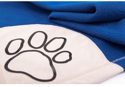 Koc dla psa Reedog Blue Paw