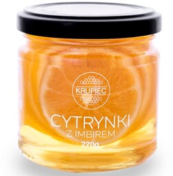 Cytrynka w zalewie z imbirem Krupiec 220g