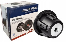 Subwoofer Alpine R2-W10D2 /Głośnik 25cm Moc 750W RMS/2250W