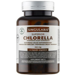 SINGULARIS Chlorella Superior, 120 kapsułek -> Odbiór