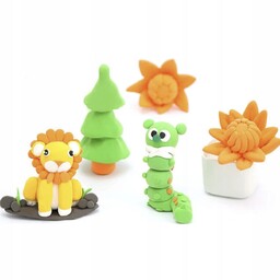 96 szt Plastelina Magiczna Senso Glina Polimerowa Piankowa