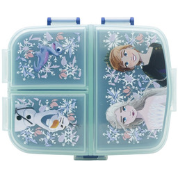 FROZEN KRAINA LODU Pudełko Organizer Lunchbox 4 komory