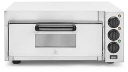 PIECYK DO PIZZY 1-KOMOROWY 2000 W SREBRNY 580x560x275