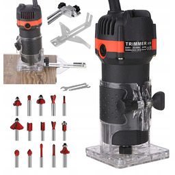 Frezarka Górnowrzecionowa do Drewna Pionowa Ręczna Uniwersalna