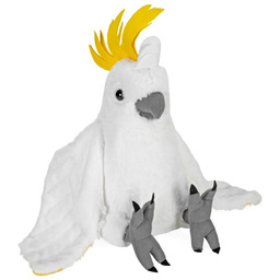 Maskotka dla dzieci Papuga Kakadu 30 cm Cuddlekins