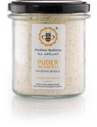 Puder do kąpieli Miodowa Słodycz Miodowa Mydlarnia nawilża,