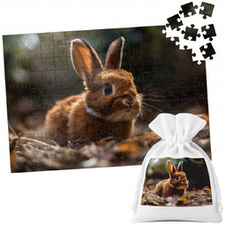 PUZZLE TRADYCYJNE - ZWIERZĘTA KRÓLIK - 35 el